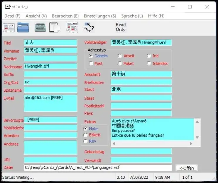 Téléchargez l'outil Web ou le programme vcard de l'application Web vCardz_i