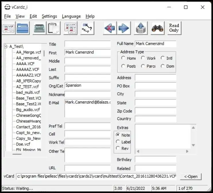 Téléchargez l'outil Web ou le programme vcard de l'application Web vCardz_i