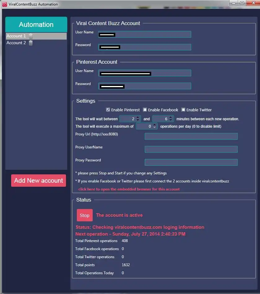 Download web tool or web app VCB Robot