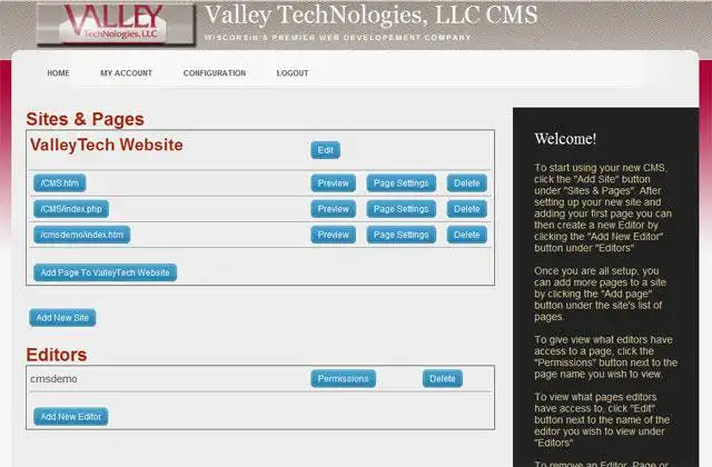 Download web tool or web app V-CMS - GNU CushyCMS / SurrealCMS Clone
