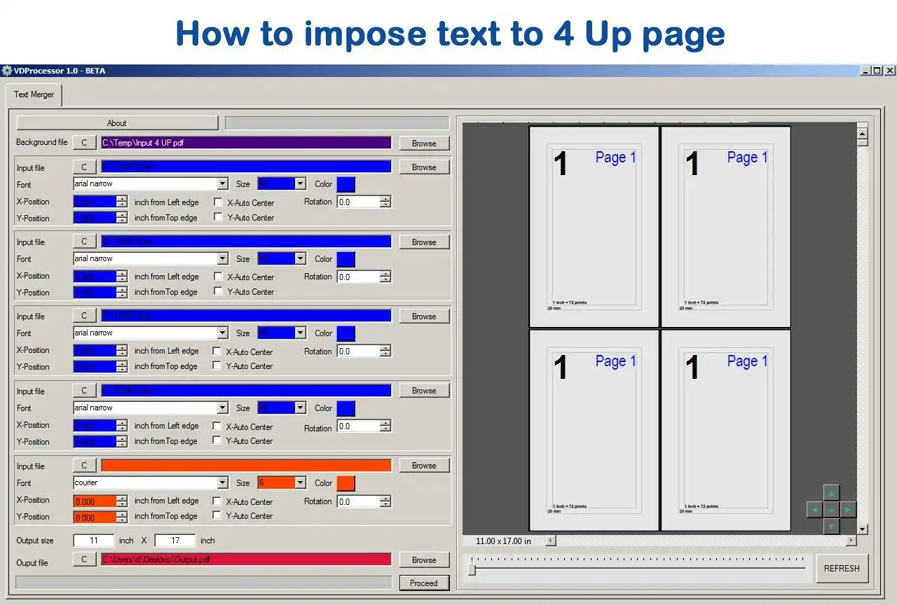 قم بتنزيل أداة الويب أو تطبيق الويب VDP Mail Merge 1.1