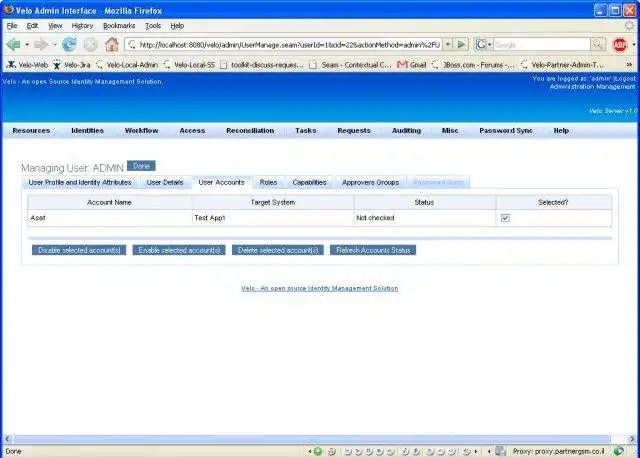 Download webtool of webapp Velo