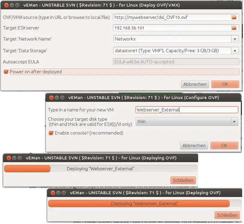 Download web tool or web app vEMan - VMware ESX/ESXi Manager