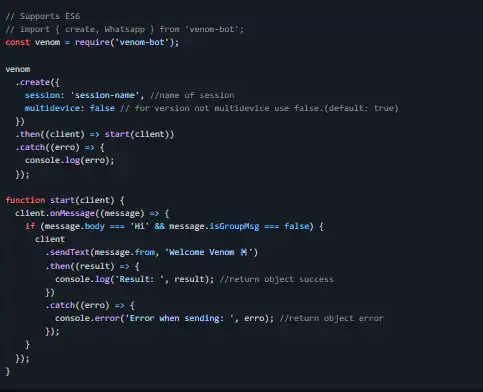Download web tool or web app Venom