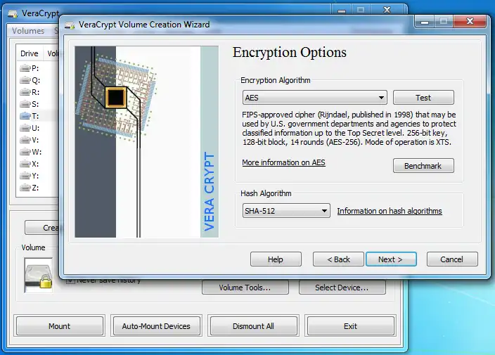 Descargue la herramienta web o la aplicación web VeraCrypt