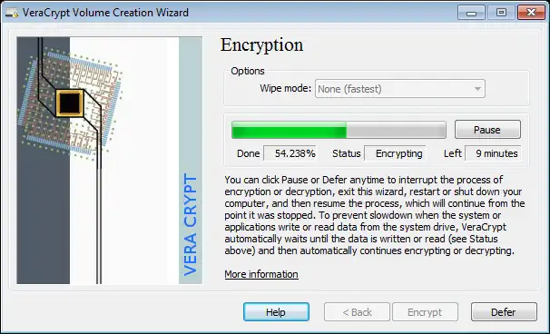 Web aracını veya web uygulamasını indirin VeraCrypt