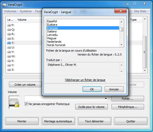 Download web tool or web app VeraCrypt