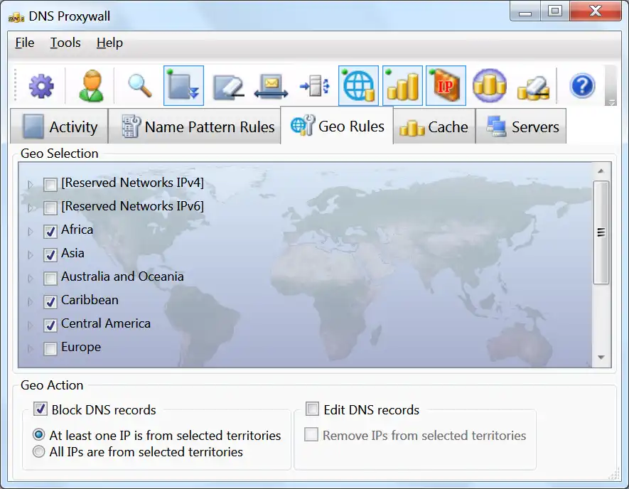 Descargue la herramienta web o la aplicación web Verigio - DNS Proxywall / DNS Firewall