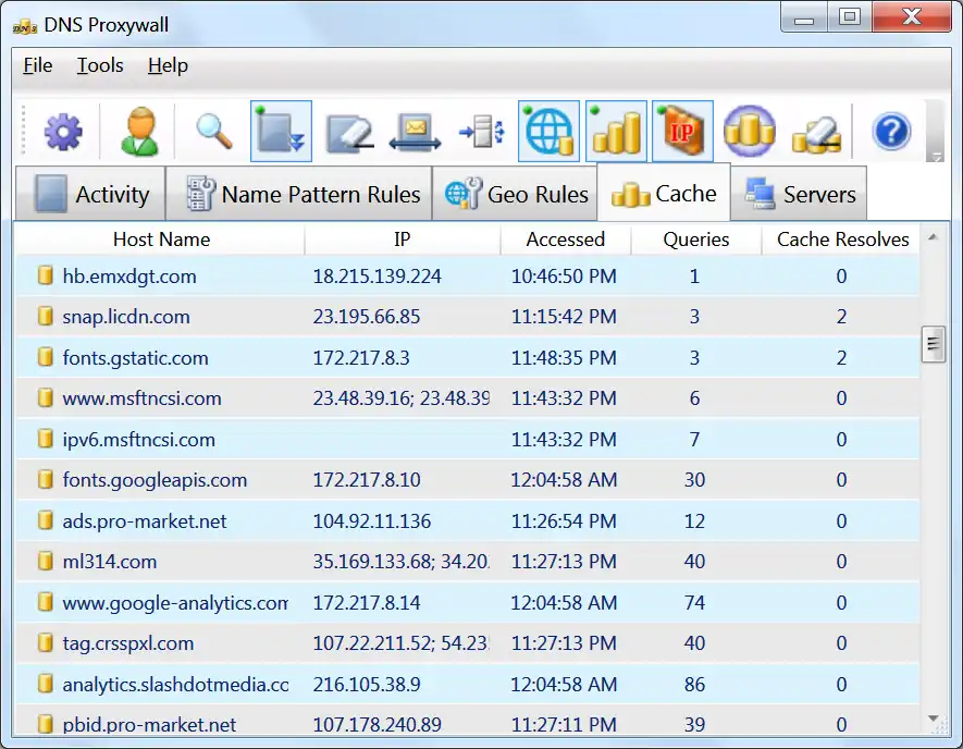 Muat turun alat web atau aplikasi web Verigio - DNS Proxywall / DNS Firewall