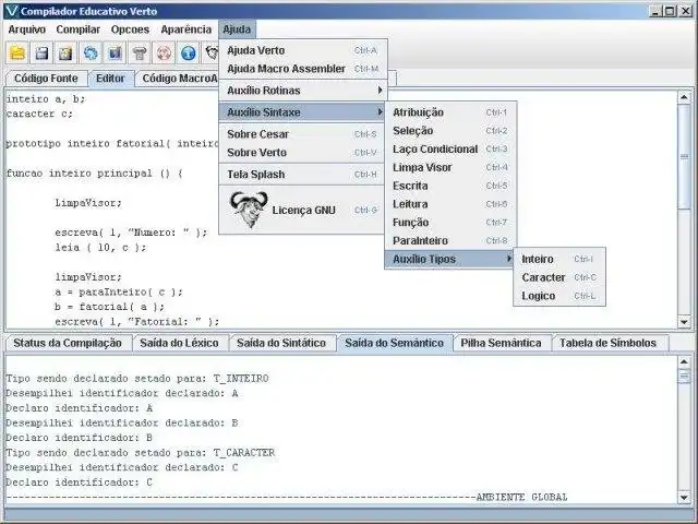Download web tool or web app Verto Compiler