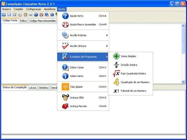 Download web tool or web app Verto Compiler