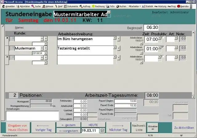 Download web tool or web app  Verwaltungsprogramm4.1 Schmiedehammer