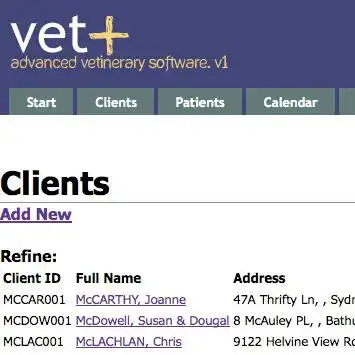 Загрузите веб-инструмент или веб-приложение Vet+ для работы в Windows онлайн через Linux онлайн