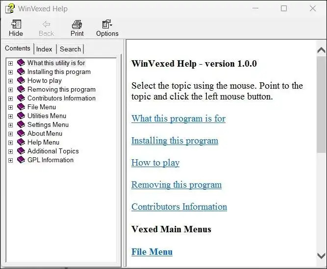 Unduh alat web atau aplikasi web Vexed untuk Windows