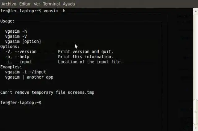 Download web tool or web app VgaSim to run in Linux online