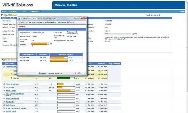 Download web tool or web app VIENNA Project Management System (PMS)