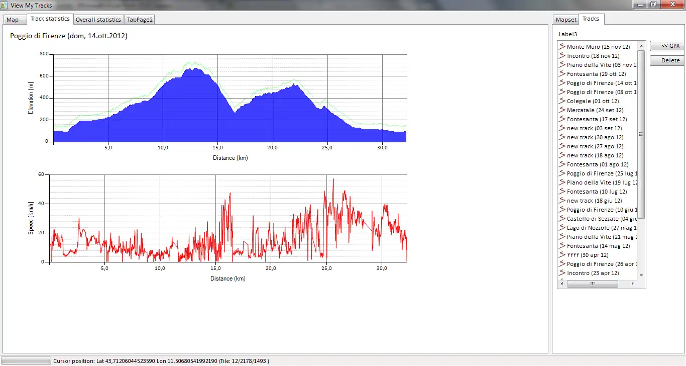 Download web tool or web app View My Tracks to run in Windows online over Linux online