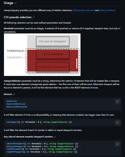 Download web tool or web app viewport.jquery