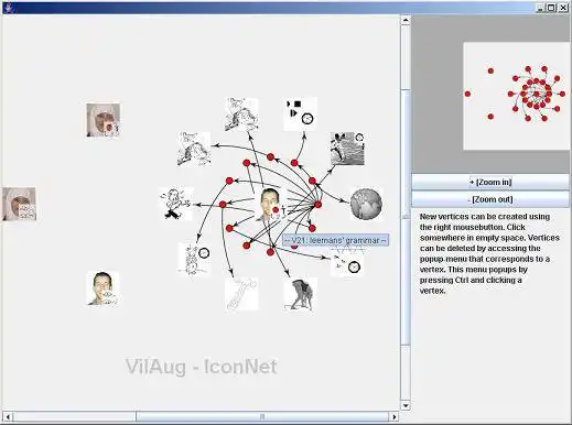 Загрузите веб-инструмент или веб-приложение VilAug — Framework for Visual Languages ​​для работы в Windows онлайн через Linux онлайн