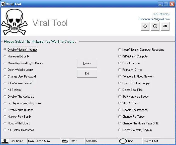 Download web tool or web app Viral Tool
