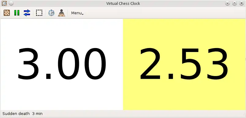 下载 Web 工具或 Web 应用程序 Virtual Chess Clock 以在 Linux 中在线运行