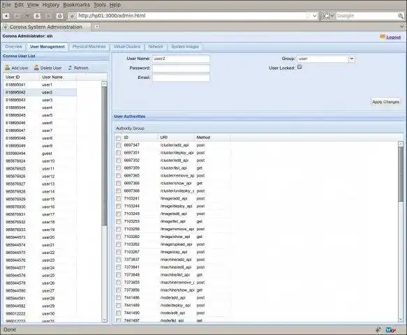 Download web tool or web app Virtual Cluster -- Corona