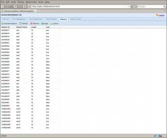 Download web tool or web app Virtual Cluster -- Corona