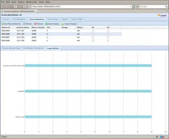 ดาวน์โหลดเครื่องมือเว็บหรือเว็บแอป Virtual Cluster -- Corona เพื่อทำงานใน Linux ออนไลน์