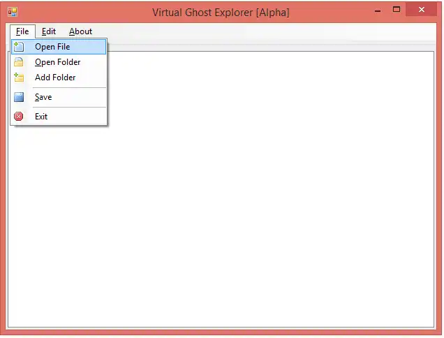 Download web tool or web app Virtual Ghost Explorer