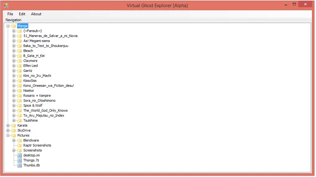 Download web tool or web app Virtual Ghost Explorer