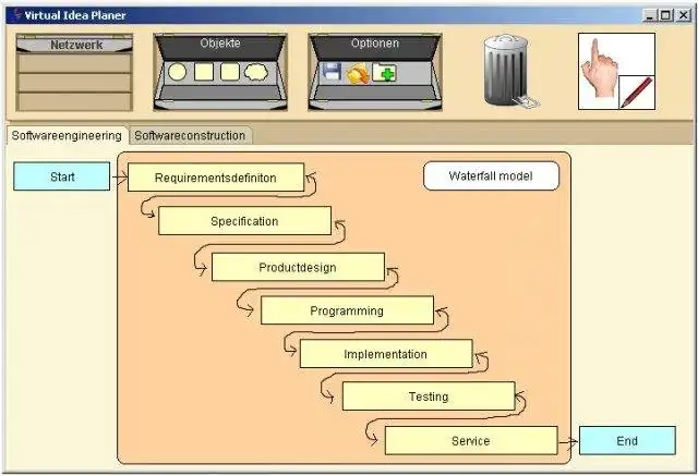 Web aracını veya web uygulamasını indirin Sanal Fikir Planlayıcı