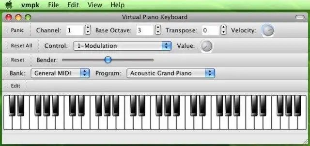 entregar Moretón cráter Descarga del teclado de piano virtual MIDI para Linux
