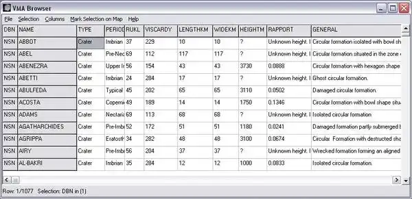 Download webtool of webapp Virtual Moon Atlas