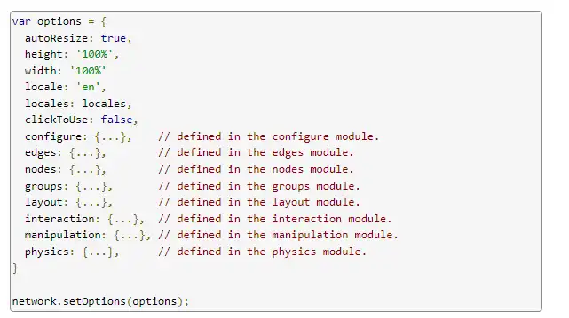 Web ツールまたは Web アプリ vis-network をダウンロードする