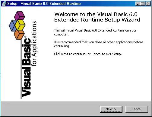 下载 Web 工具或 Web 应用程序 Visual Basic 6.0 Runtime Plus