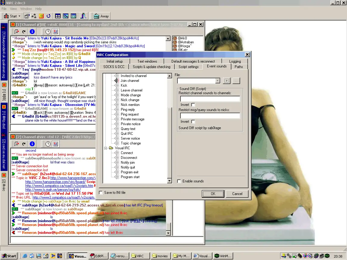 Pobierz narzędzie internetowe lub aplikację internetową Visual IRC