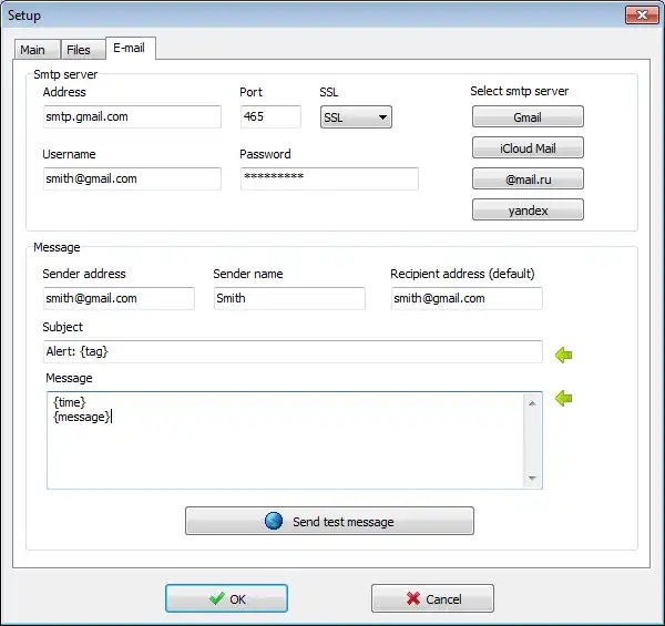 Download web tool or web app Visual Syslog Server for Windows