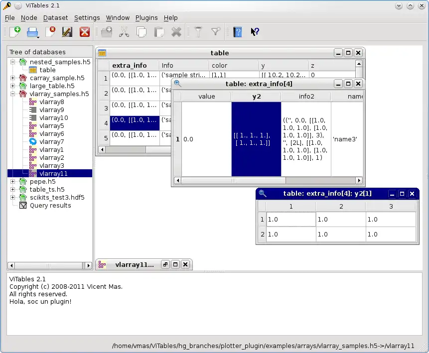 Download web tool or web app vitables to run in Linux online