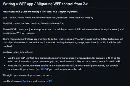 قم بتنزيل أداة الويب أو تطبيق الويب Vlc.DotNet