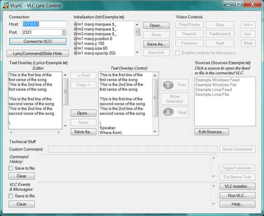 Mag-download ng web tool o web app na VLC Lyric Control (VLyriC)