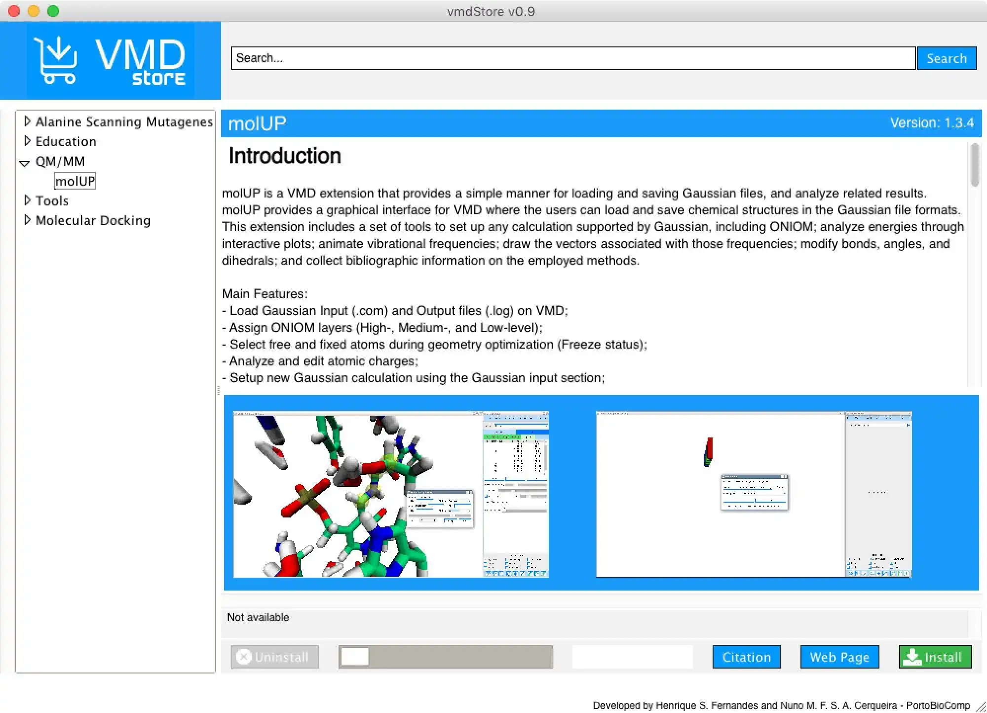 Download web tool or web app vmdStore to run in Windows online over Linux online