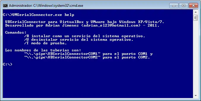 Download web tool or web app VMSerialConnector