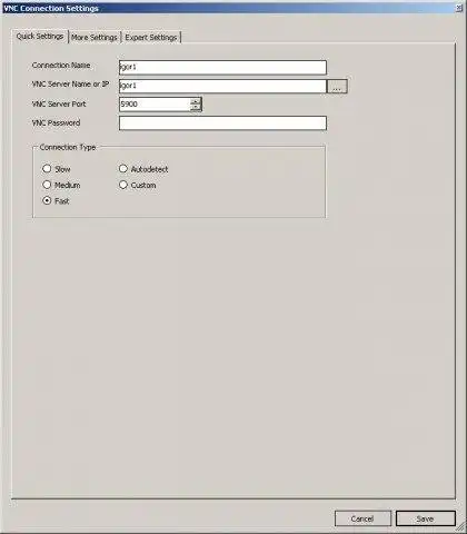 Download web tool or web app VNC Address Book