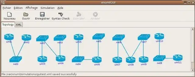 Download web tool or web app VNUML Graphical User Interface