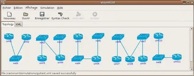 Descargue la herramienta web o la aplicación web VNUML Graphical User Interface