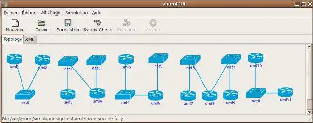 Download web tool or web app VNUML Graphical User Interface to run in Linux online