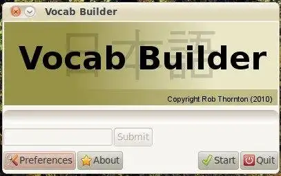 Download web tool or web app Vocab Builder