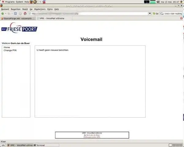 Mag-download ng web tool o web app na VoiceMail eXtreme