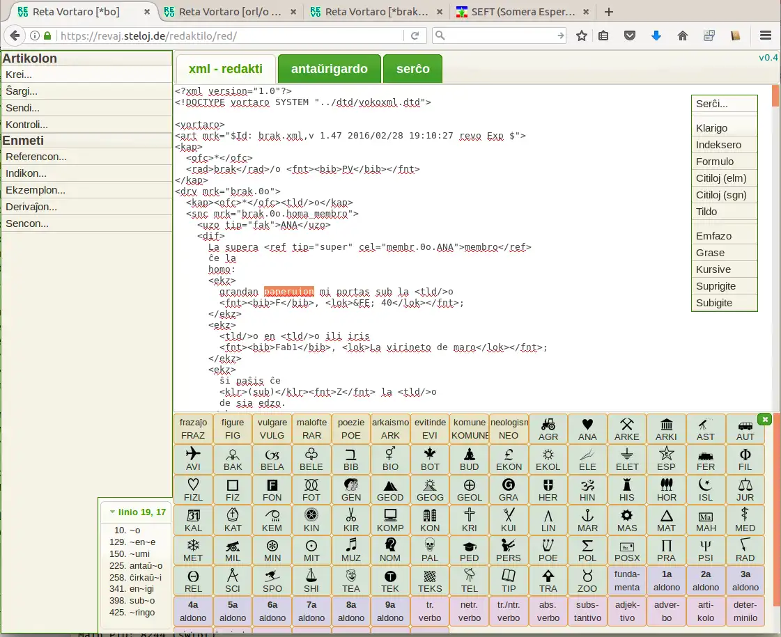 Download webtool of webapp Voko-iloj de Reta Vortaro