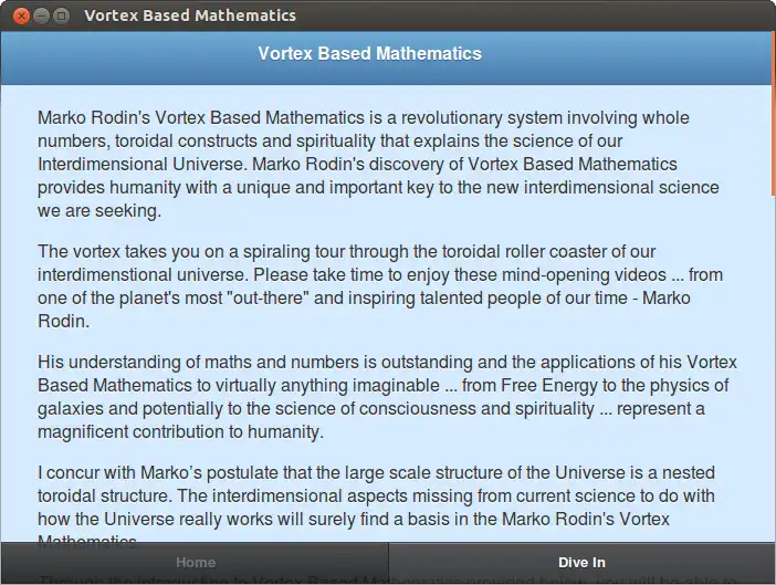 Download web tool or web app Vortex Based Mathematics